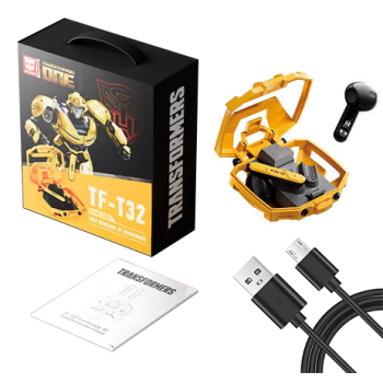 Transformers TF-T32 True Wireless | Auriculares Bluetooth Nuevos - Imagen 1