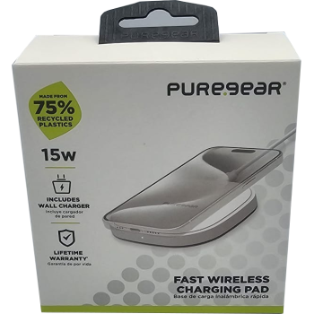 PUREGEAR Wireless Charging Pad 15W | Base de Carga Rápida - Nueva - Imagen 1