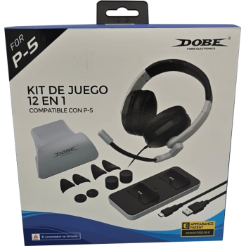 DOBE Kit de Juego TP5-0578B para PS5 | Accesorios Nuevos para P-5 - Imagen 1