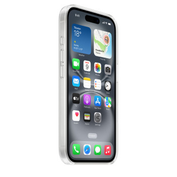 FUNDA ORIGINAL TRANSPARENTE CON MAGSAFE IPHONE 16 PLUS - Imagen 1