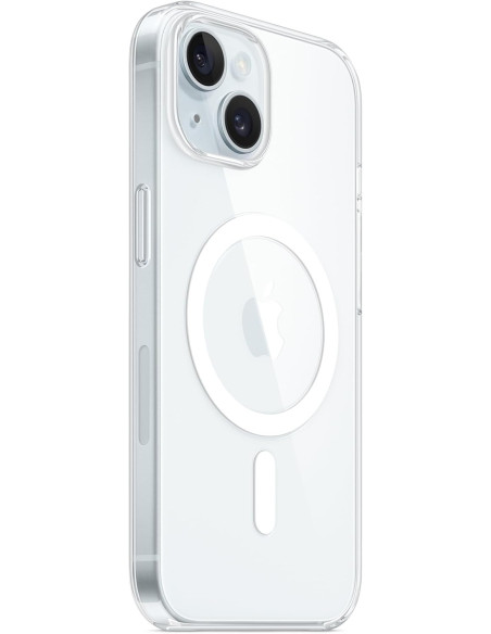 FUNDA ORIGINAL TRANSPARENTE CON MAGSAFE IPHONE 15 - Imagen 2