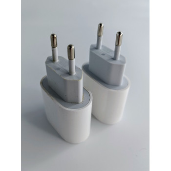 PACK 2 CARGADORES APPLE ORIGINAL 20W - Imagen 1