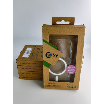 PACK 5 FUNDAS STRONG MAGSAFE CRYSTAL PARA IPHONE 15 PRO - Imagen 1