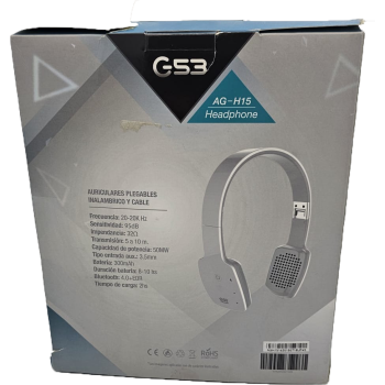 Auriculares G53 AG-H15 | Headphones con Micrófono y Sonido Envolvente - Imagen 2